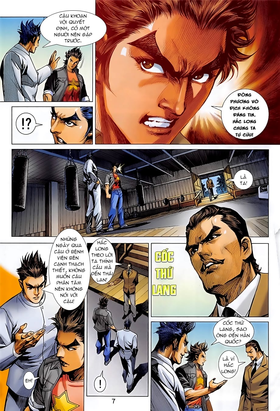 Truyện Tranh Tân Tác Long Hổ Môn trang 4