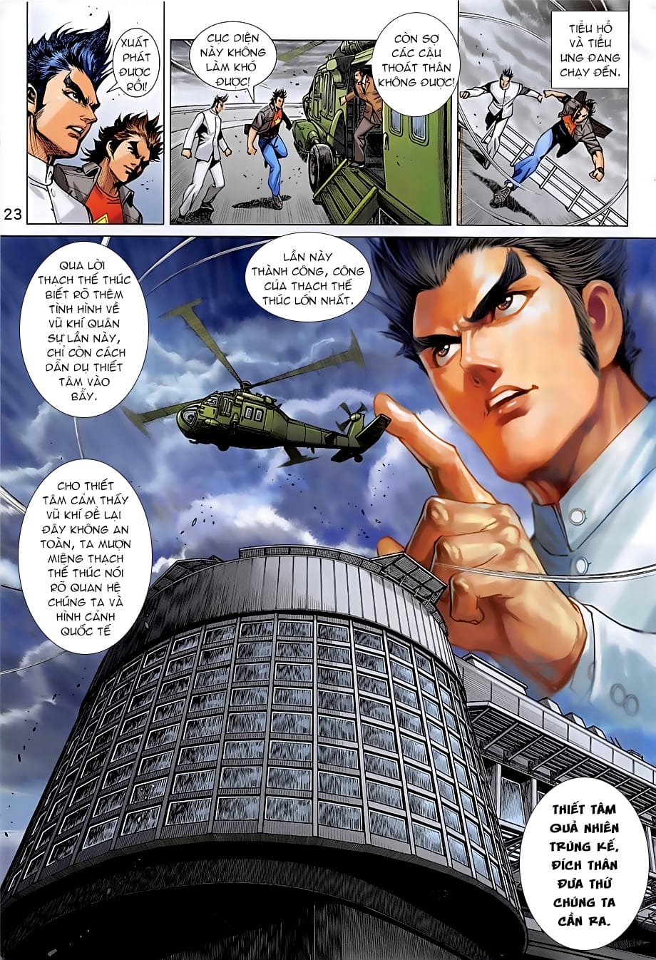 Truyện Tranh Tân Tác Long Hổ Môn trang 4