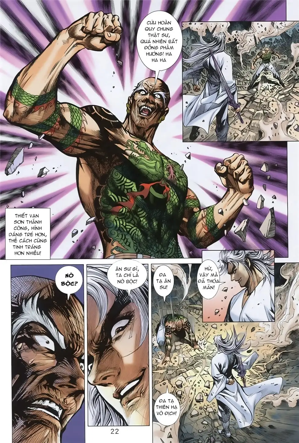 Truyện Tranh Tân Tác Long Hổ Môn trang 4