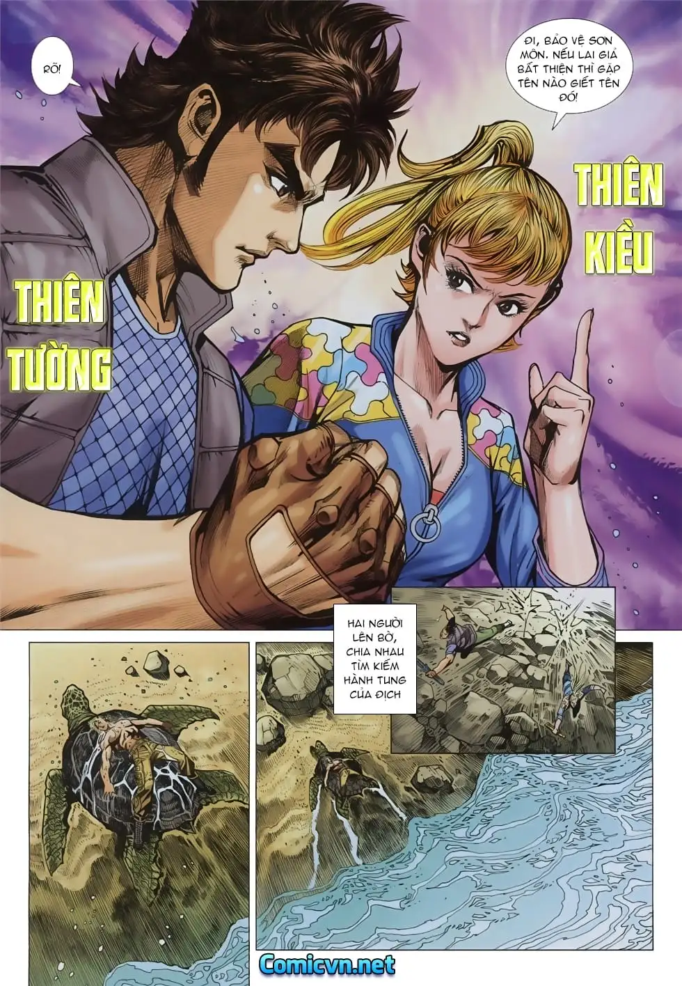 Truyện Tranh Tân Tác Long Hổ Môn trang 4