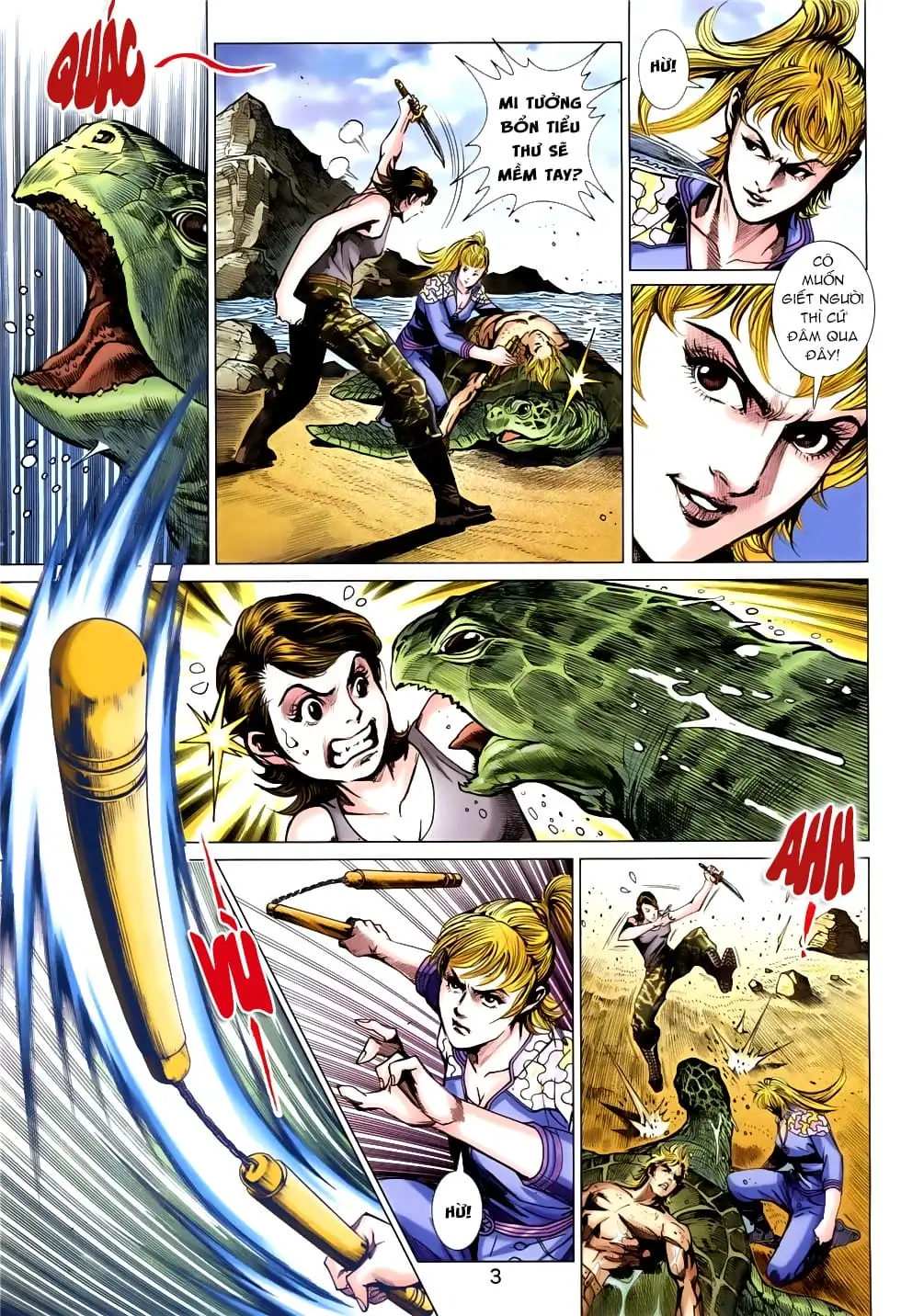 Truyện Tranh Tân Tác Long Hổ Môn trang 4