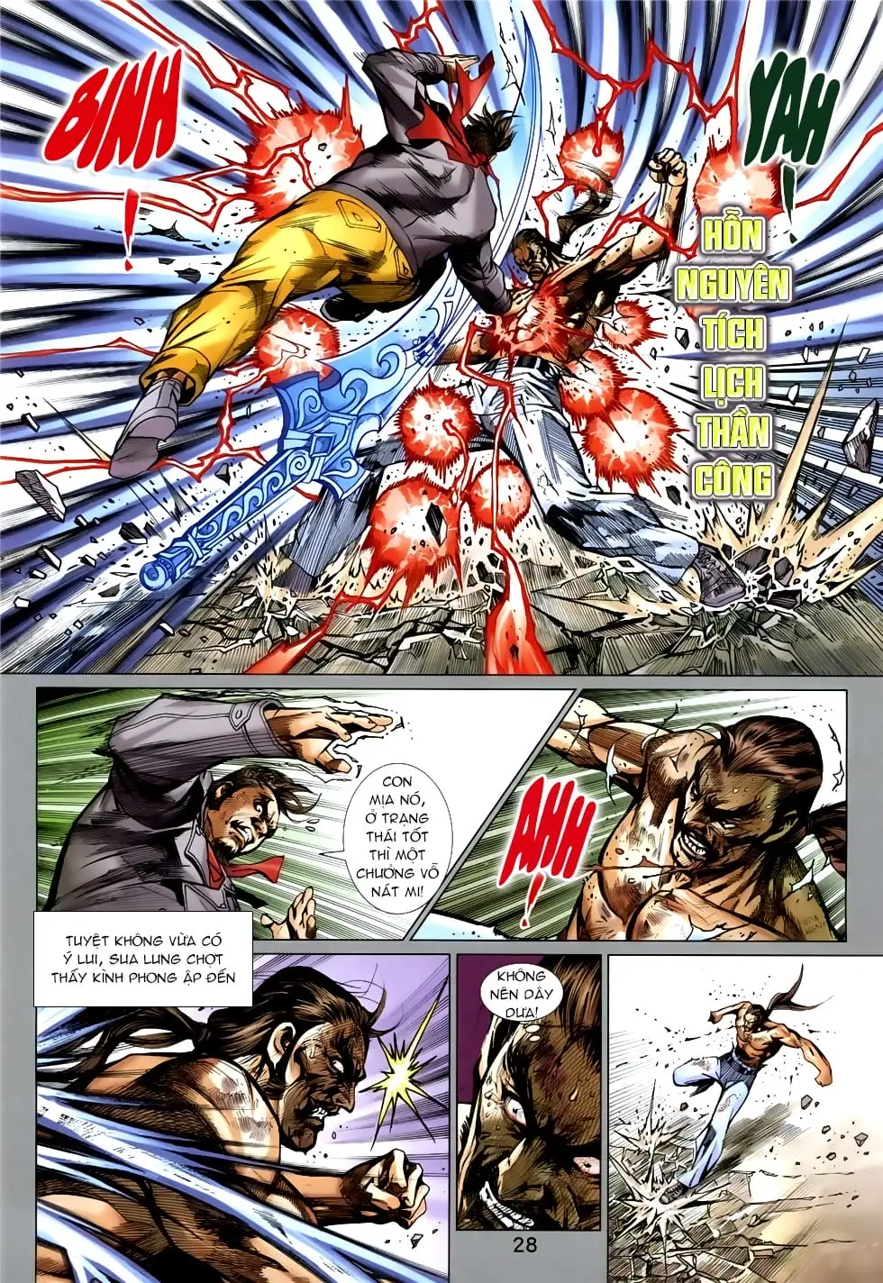 Truyện Tranh Tân Tác Long Hổ Môn trang 4