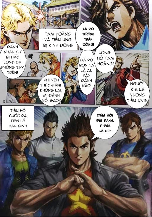 Truyện Tranh Tân Tác Long Hổ Môn trang 4