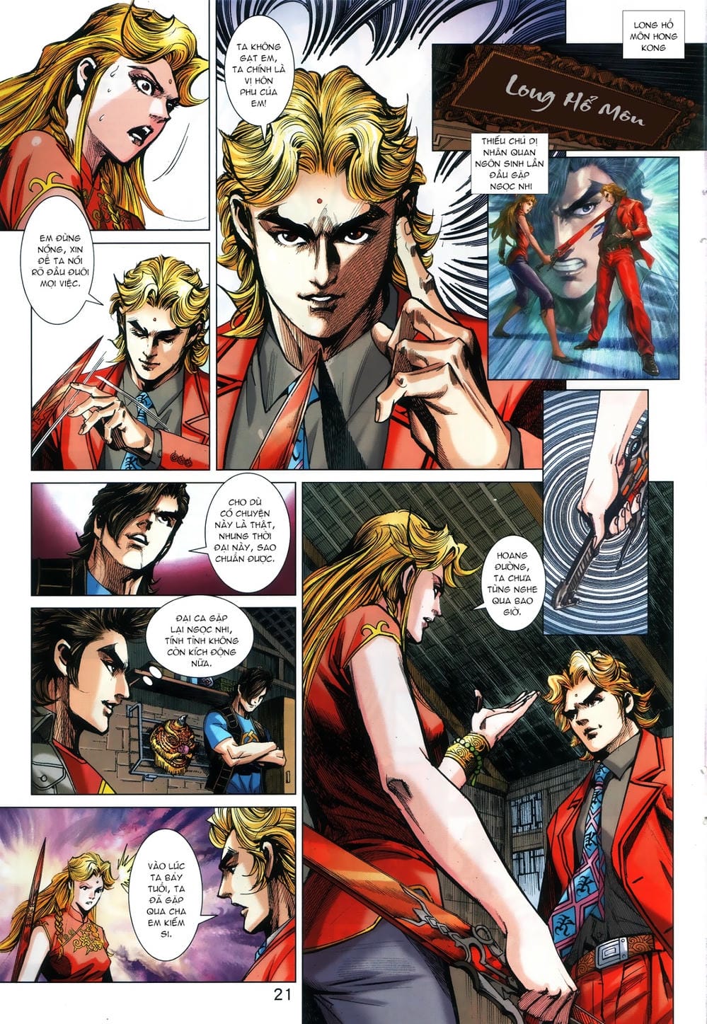 Truyện Tranh Tân Tác Long Hổ Môn trang 4