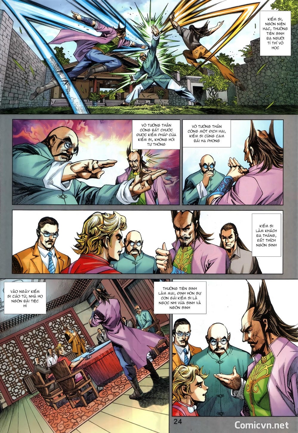 Truyện Tranh Tân Tác Long Hổ Môn trang 4