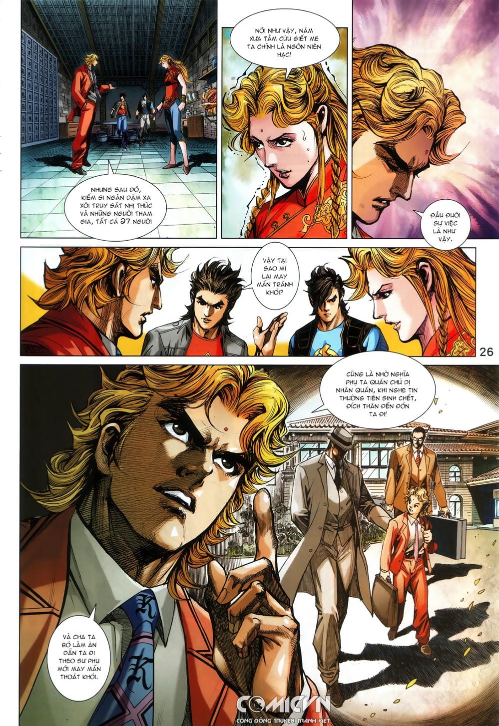 Truyện Tranh Tân Tác Long Hổ Môn trang 4