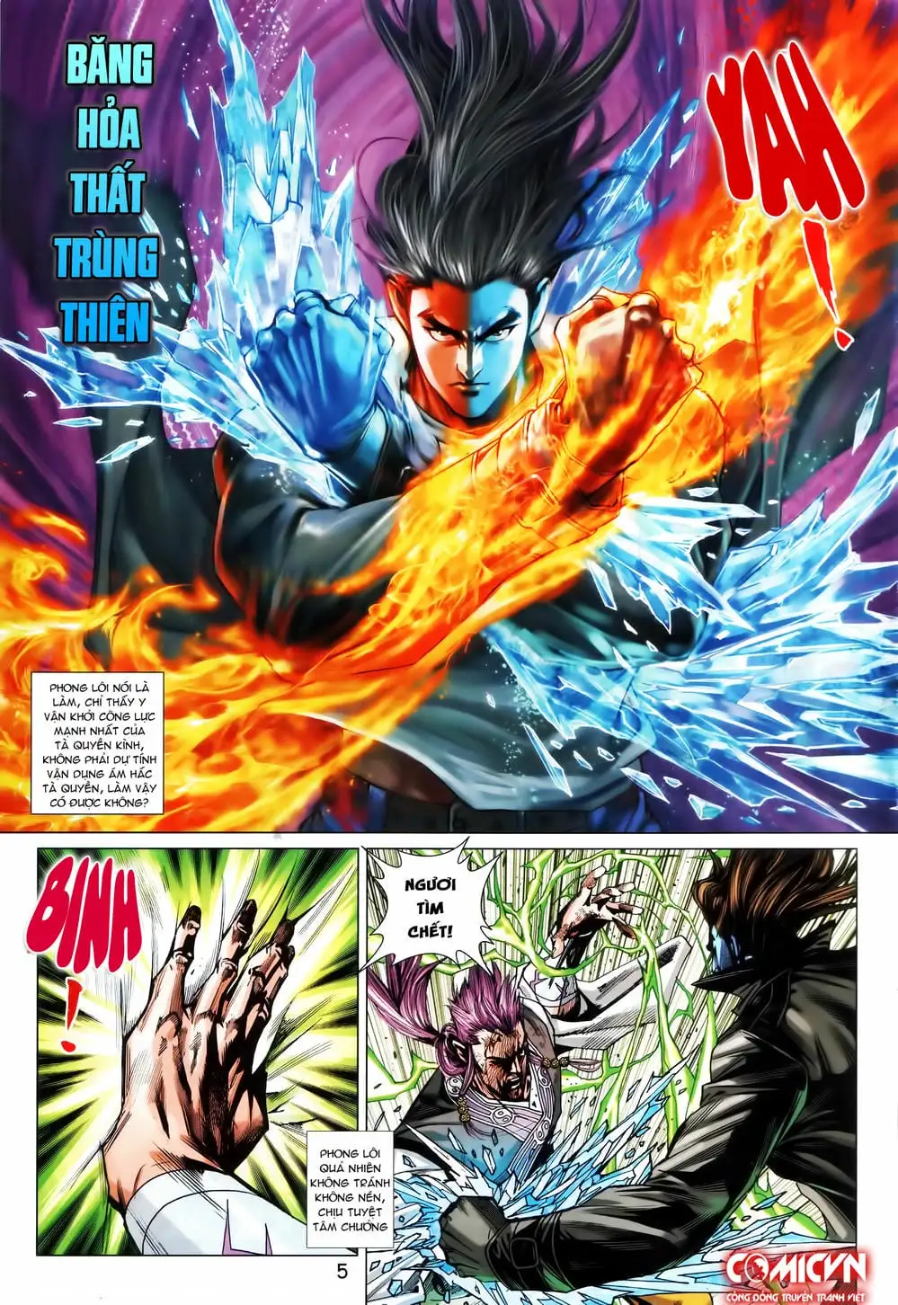 Truyện Tranh Tân Tác Long Hổ Môn trang 4