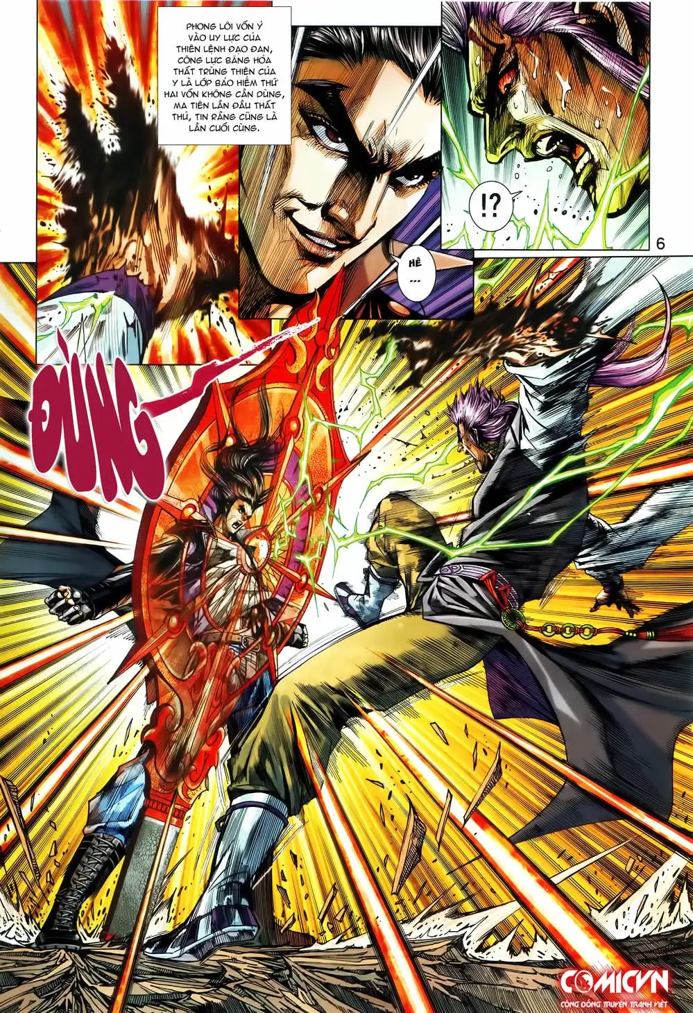 Truyện Tranh Tân Tác Long Hổ Môn trang 4