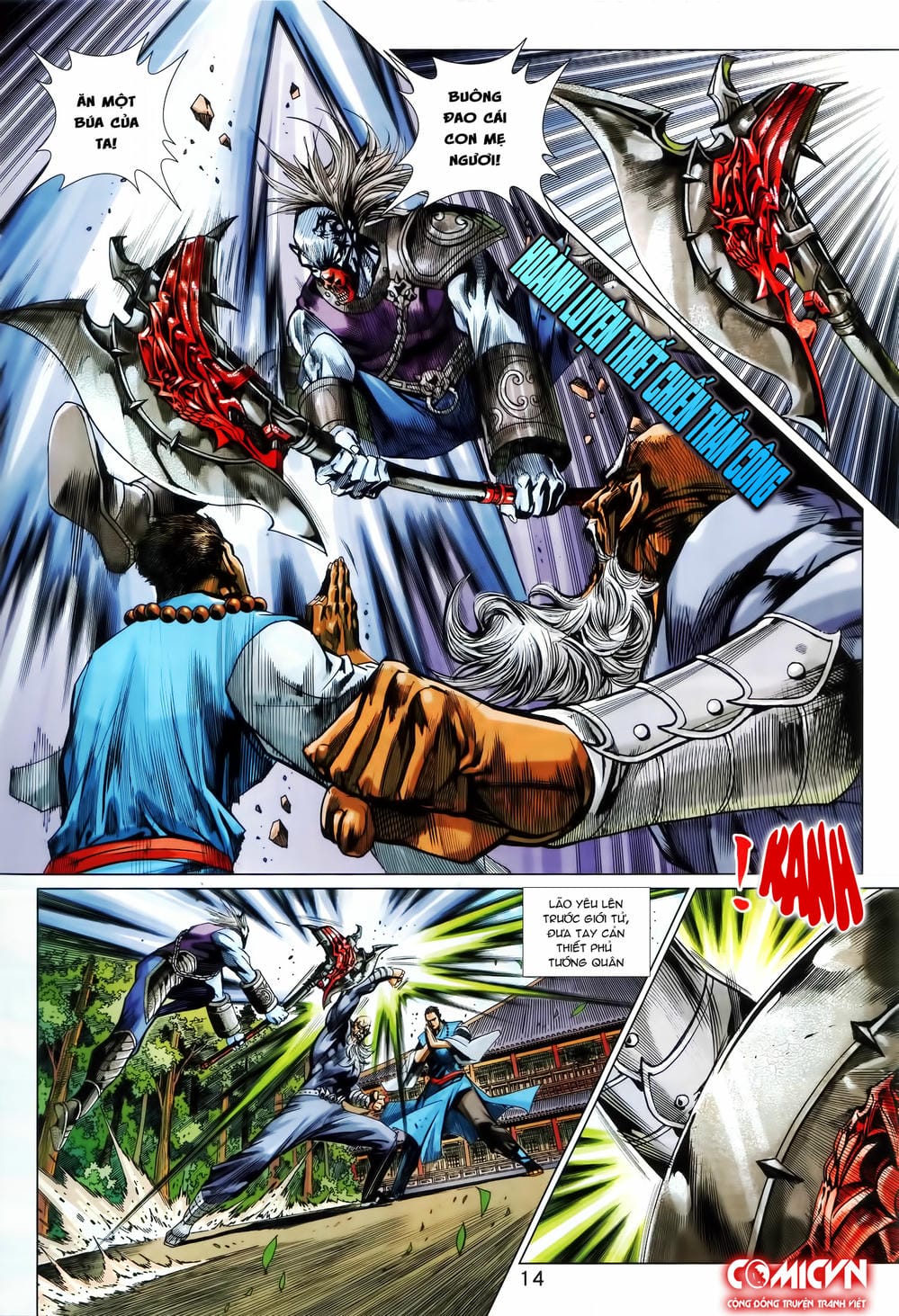 Truyện Tranh Tân Tác Long Hổ Môn trang 4