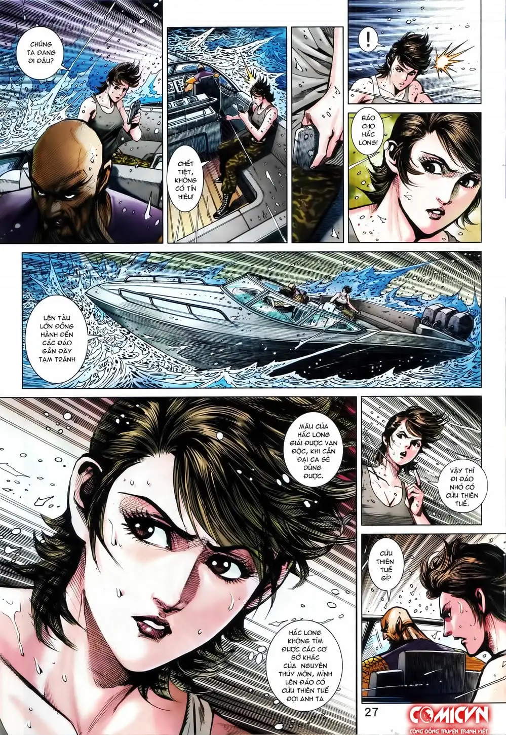 Truyện Tranh Tân Tác Long Hổ Môn trang 4