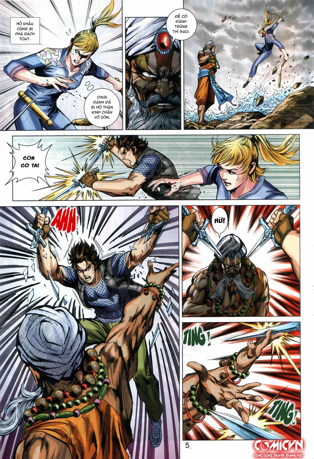 Truyện Tranh Tân Tác Long Hổ Môn trang 4