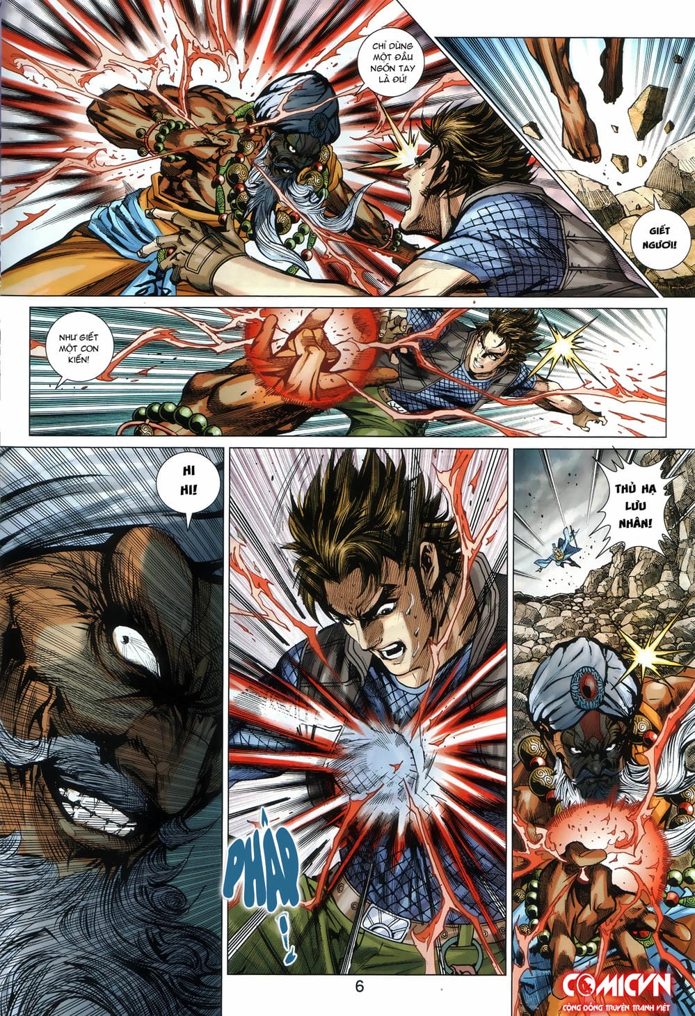 Truyện Tranh Tân Tác Long Hổ Môn trang 4