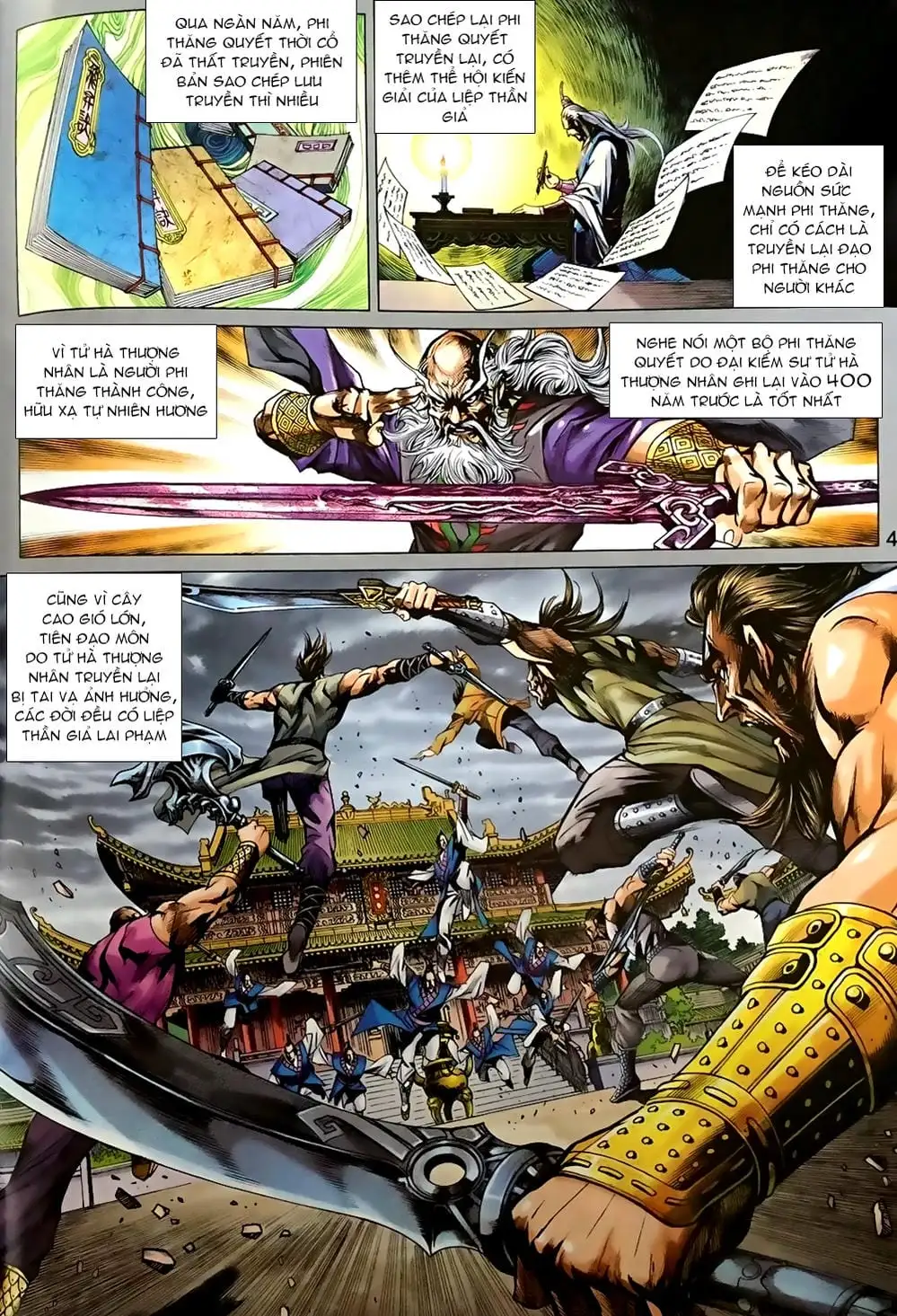 Truyện Tranh Tân Tác Long Hổ Môn trang 4