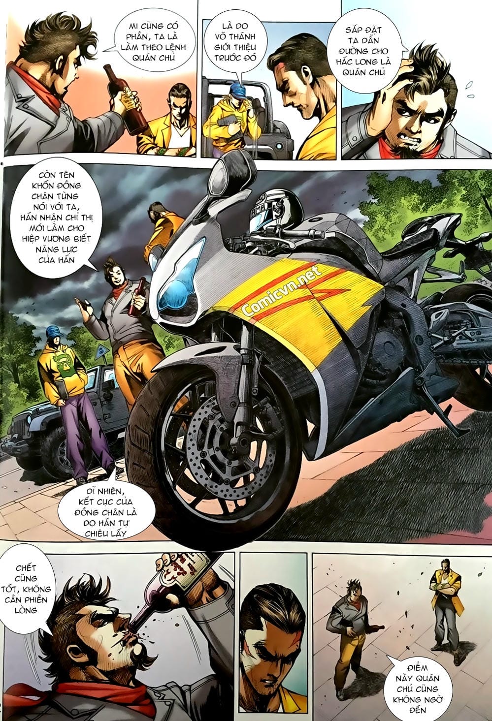 Truyện Tranh Tân Tác Long Hổ Môn trang 4