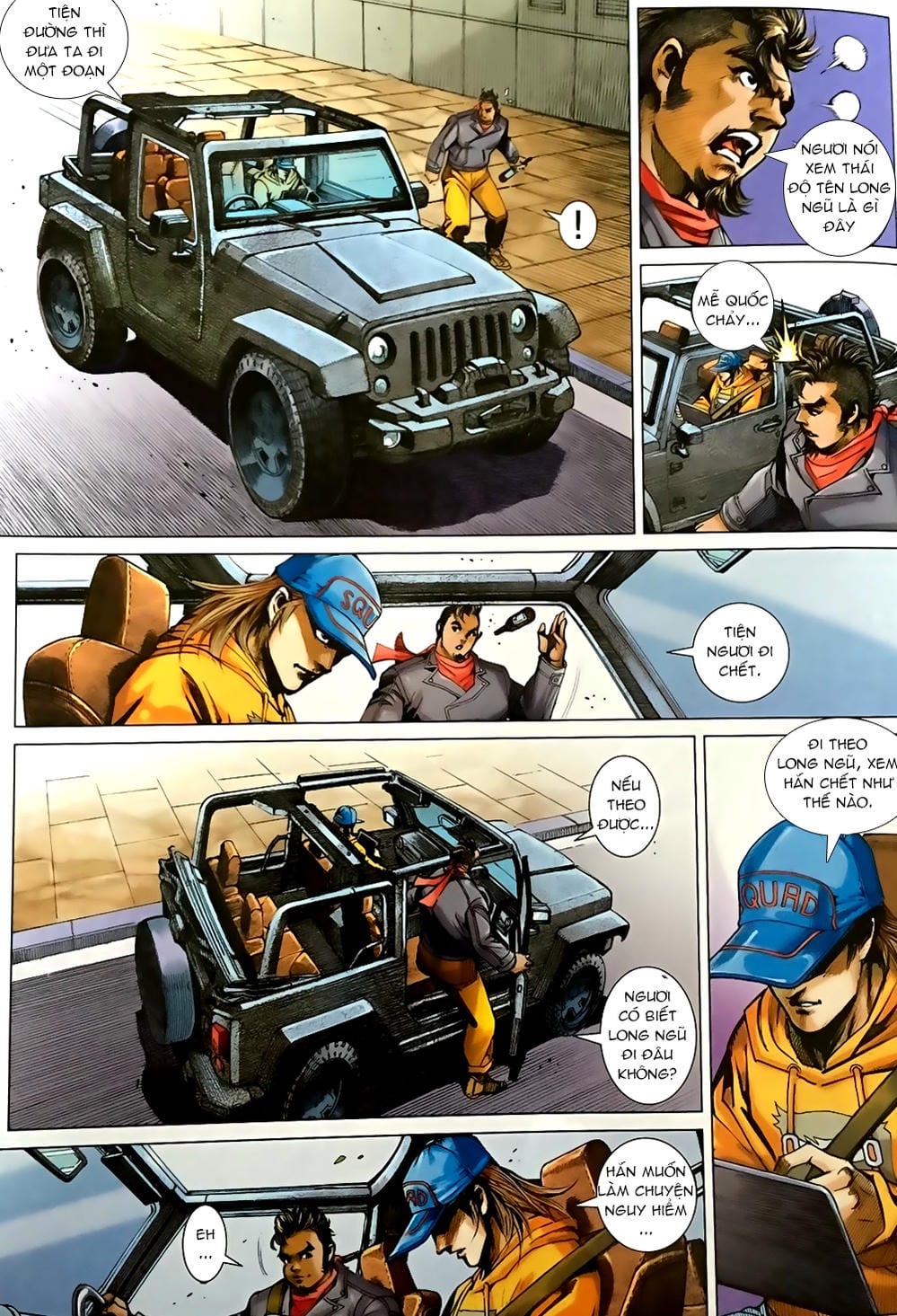 Truyện Tranh Tân Tác Long Hổ Môn trang 4