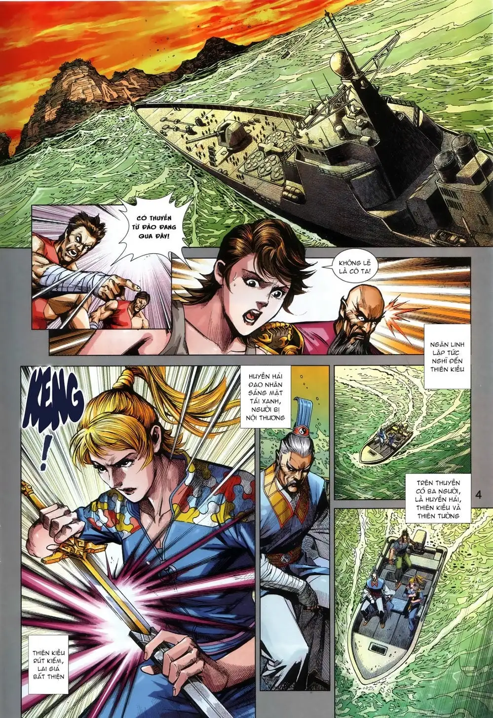 Truyện Tranh Tân Tác Long Hổ Môn trang 4