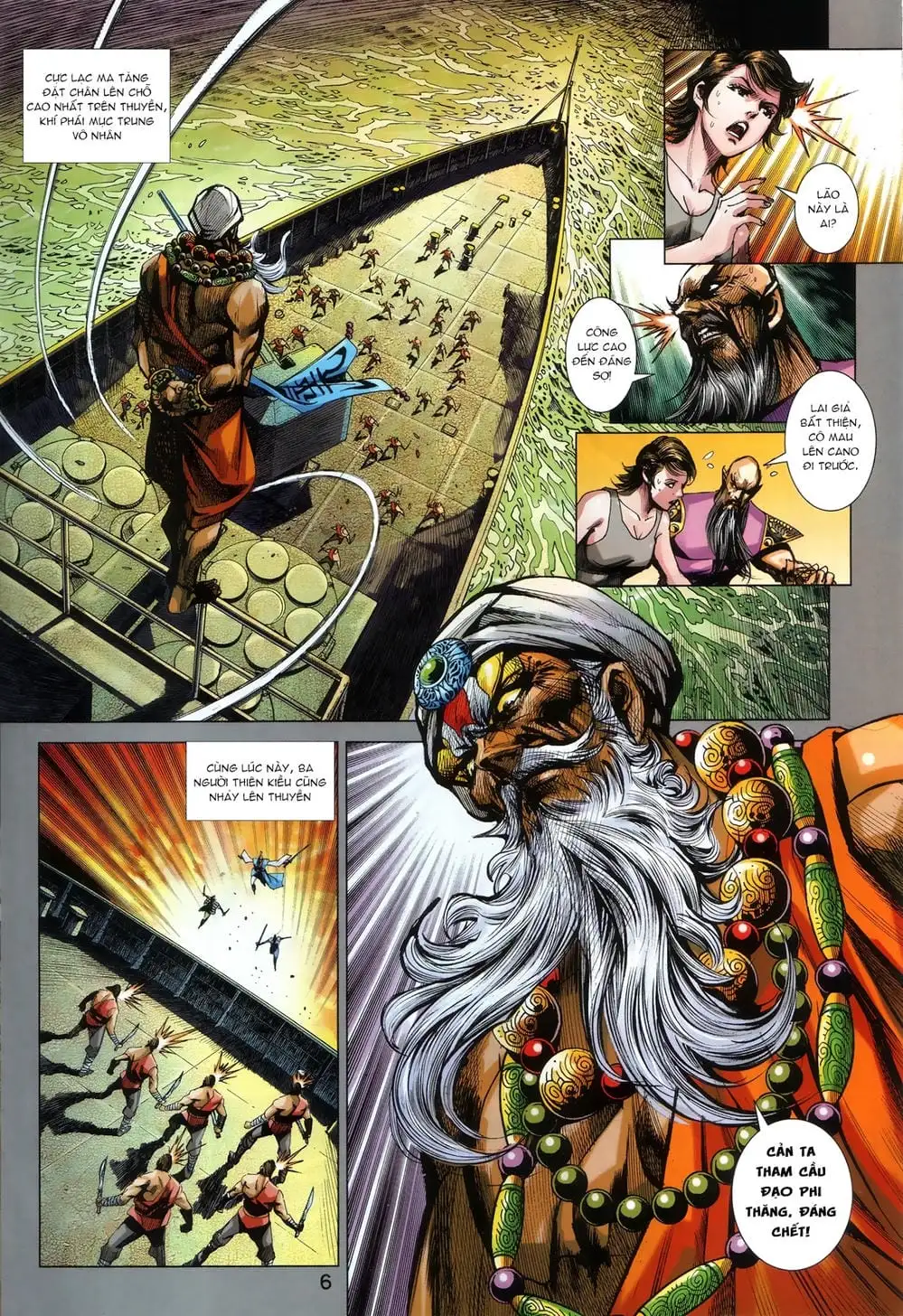 Truyện Tranh Tân Tác Long Hổ Môn trang 4