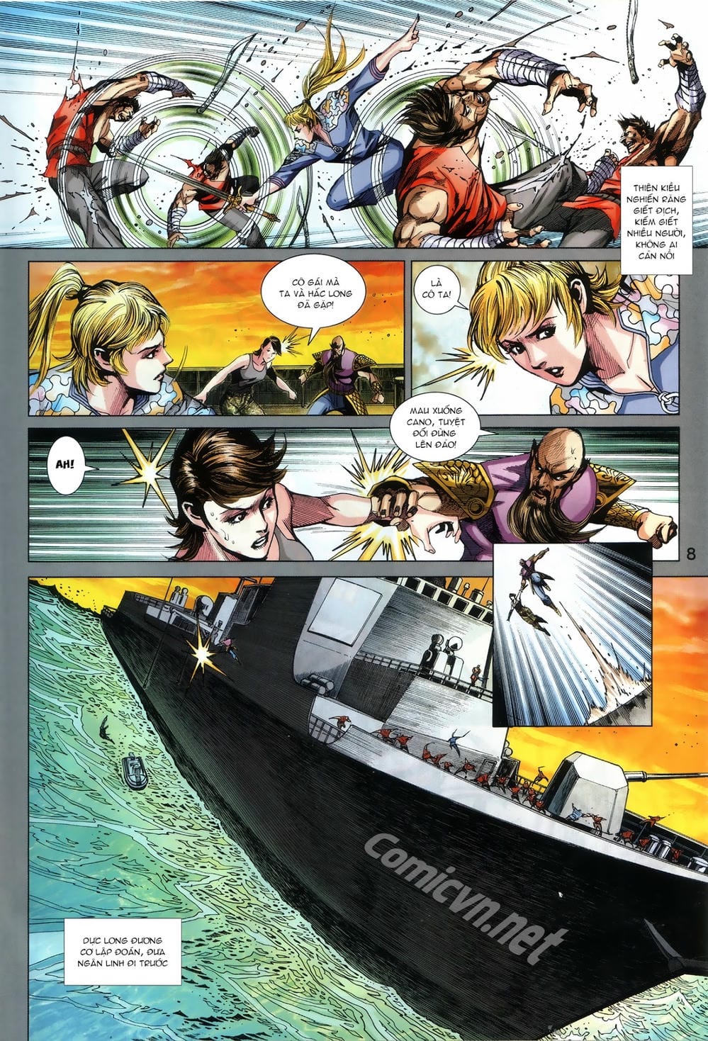 Truyện Tranh Tân Tác Long Hổ Môn trang 4