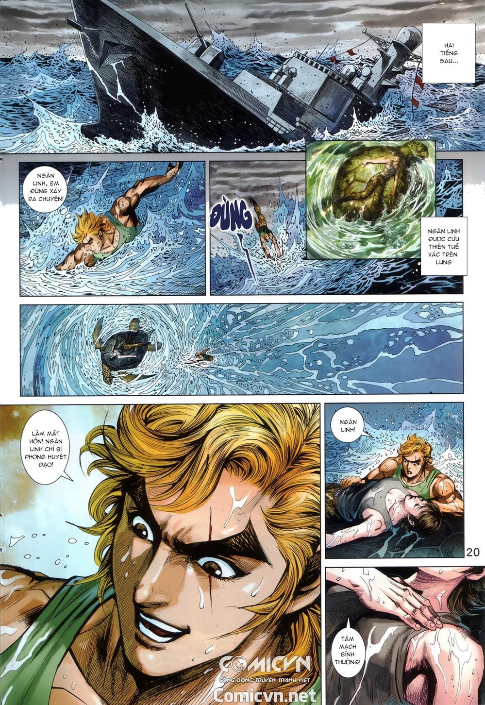 Truyện Tranh Tân Tác Long Hổ Môn trang 4