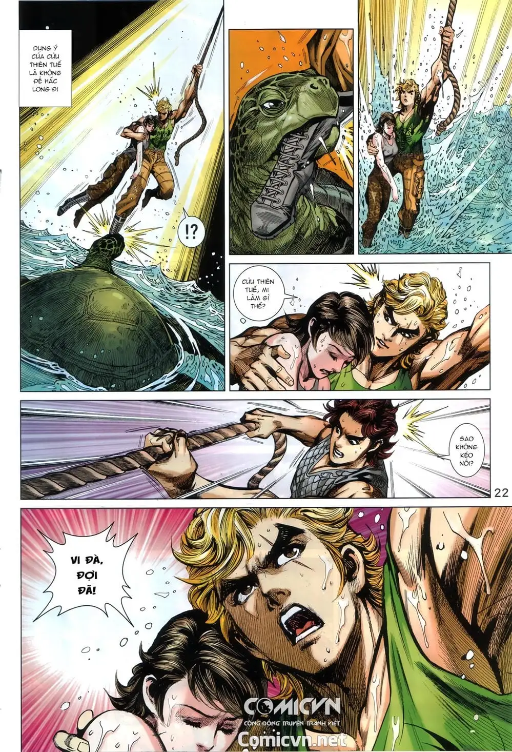 Truyện Tranh Tân Tác Long Hổ Môn trang 4