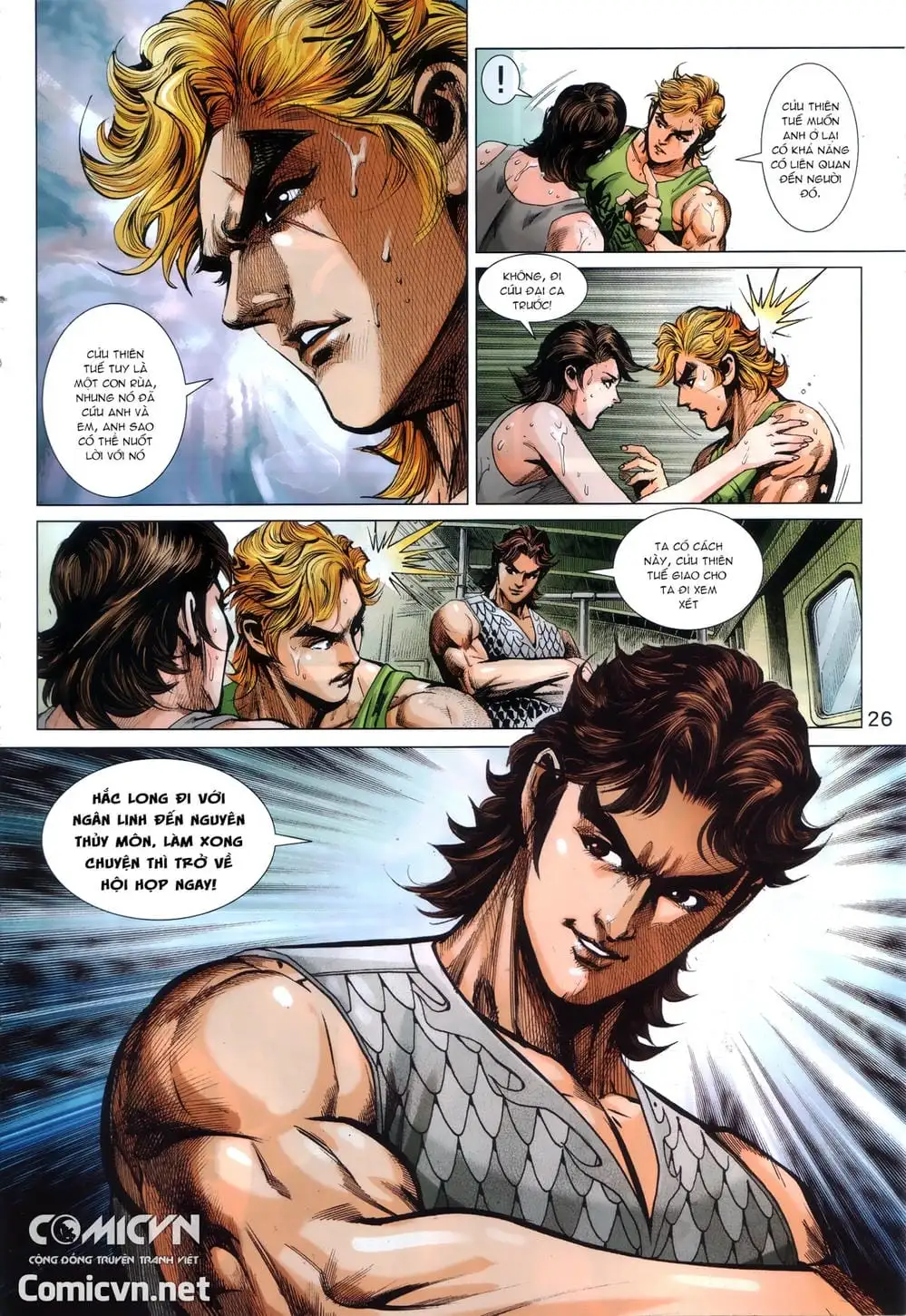 Truyện Tranh Tân Tác Long Hổ Môn trang 4