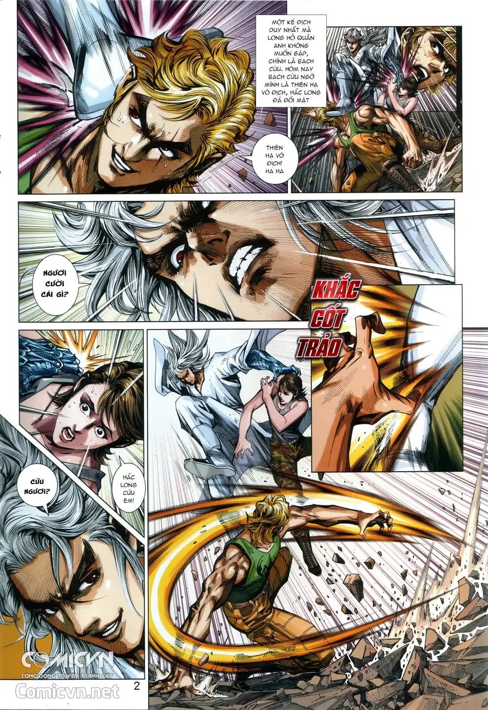 Truyện Tranh Tân Tác Long Hổ Môn trang 4