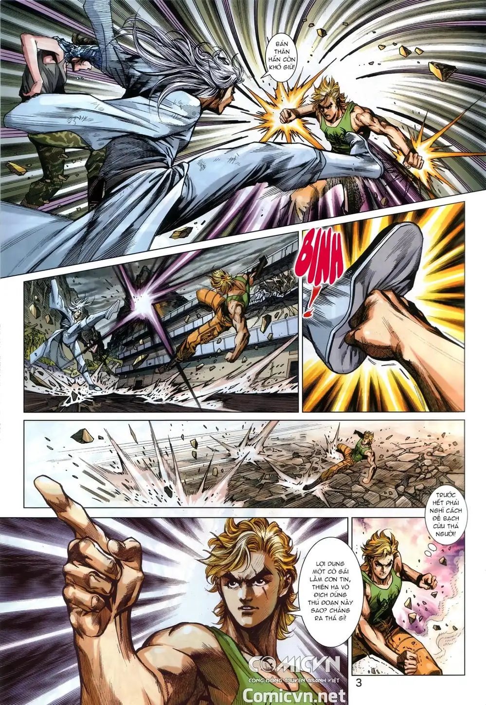 Truyện Tranh Tân Tác Long Hổ Môn trang 4