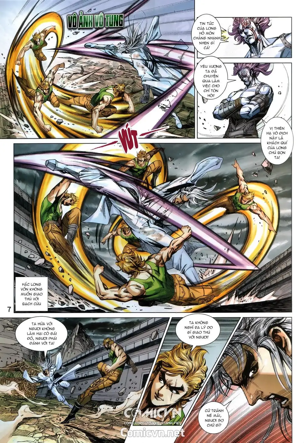 Truyện Tranh Tân Tác Long Hổ Môn trang 4