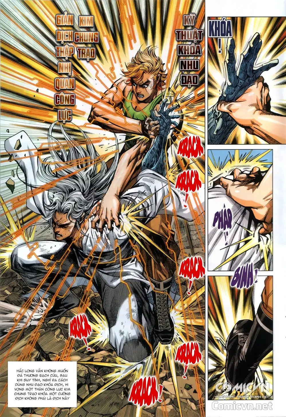 Truyện Tranh Tân Tác Long Hổ Môn trang 4