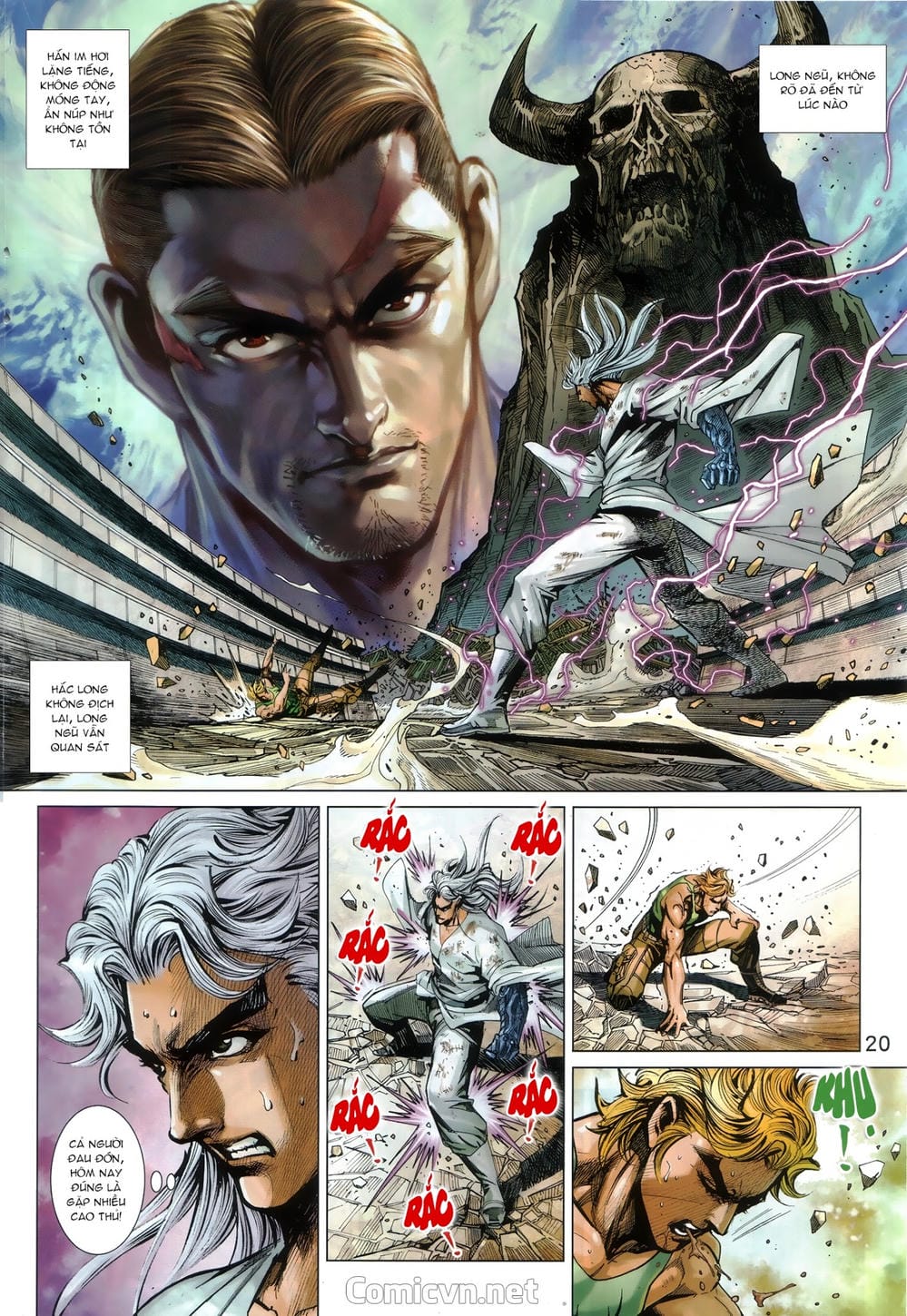 Truyện Tranh Tân Tác Long Hổ Môn trang 4