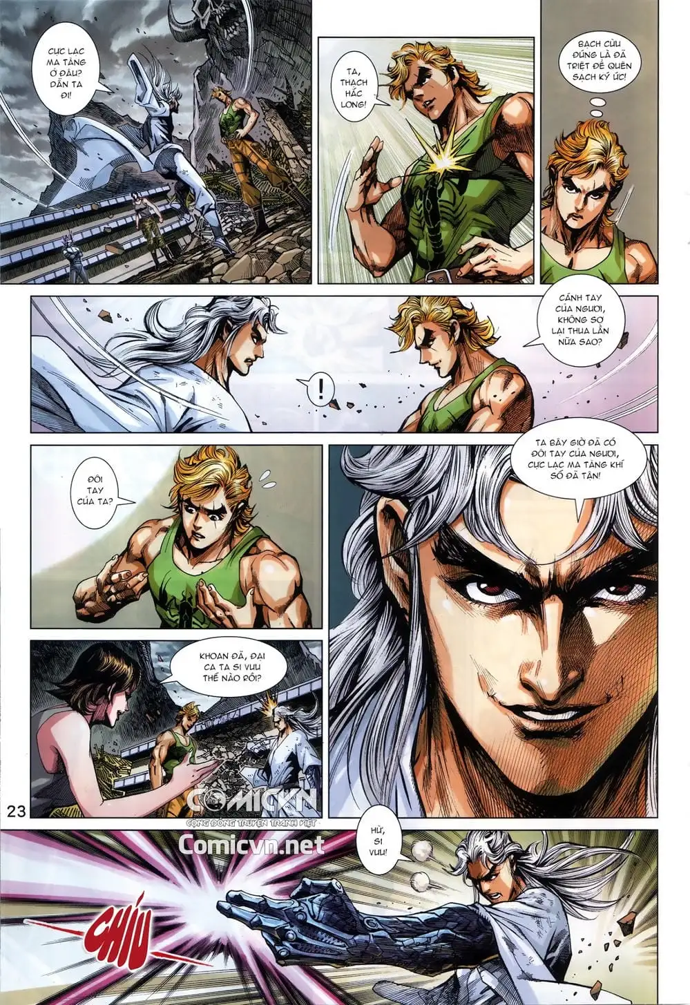 Truyện Tranh Tân Tác Long Hổ Môn trang 4