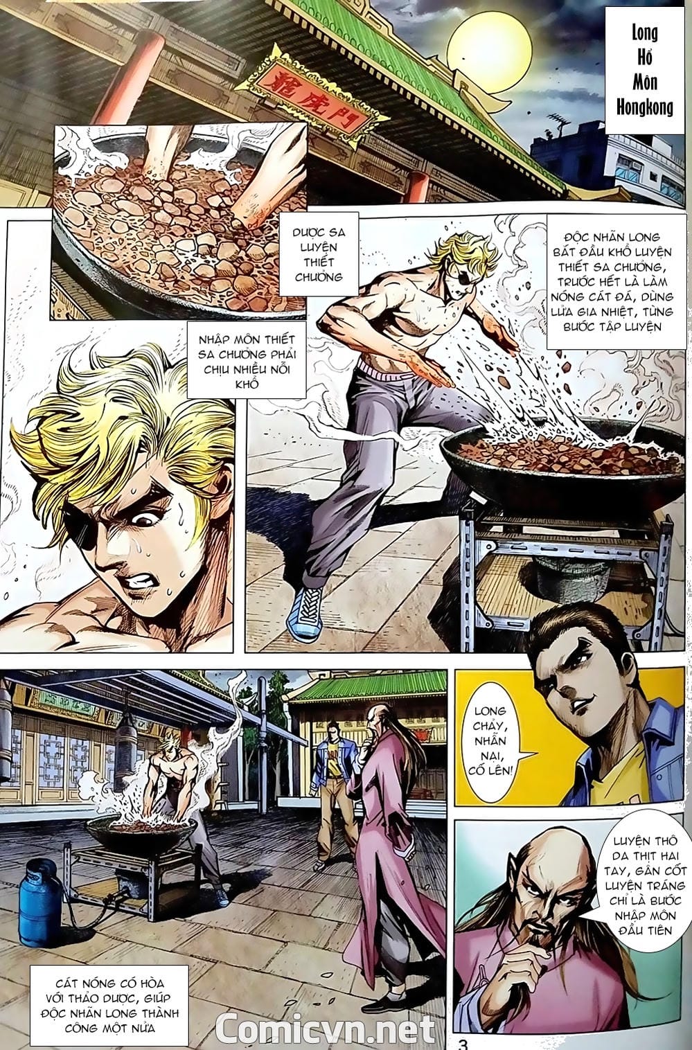 Truyện Tranh Tân Tác Long Hổ Môn trang 4