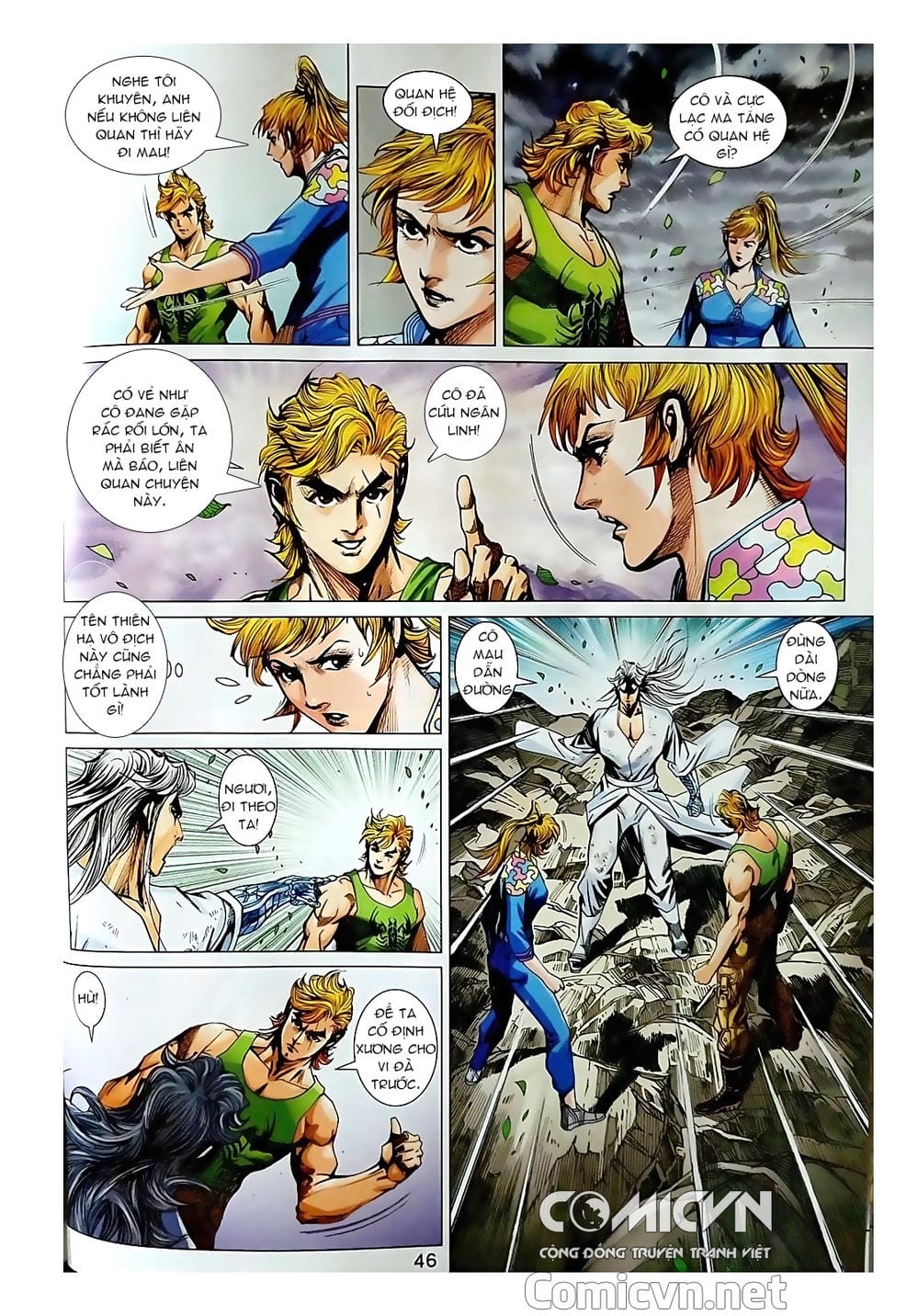 Truyện Tranh Tân Tác Long Hổ Môn trang 4