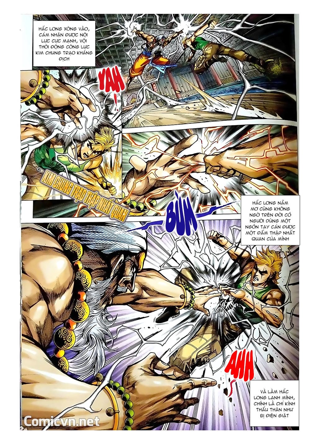 Truyện Tranh Tân Tác Long Hổ Môn trang 4