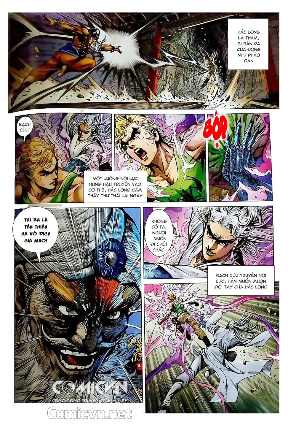 Truyện Tranh Tân Tác Long Hổ Môn trang 4