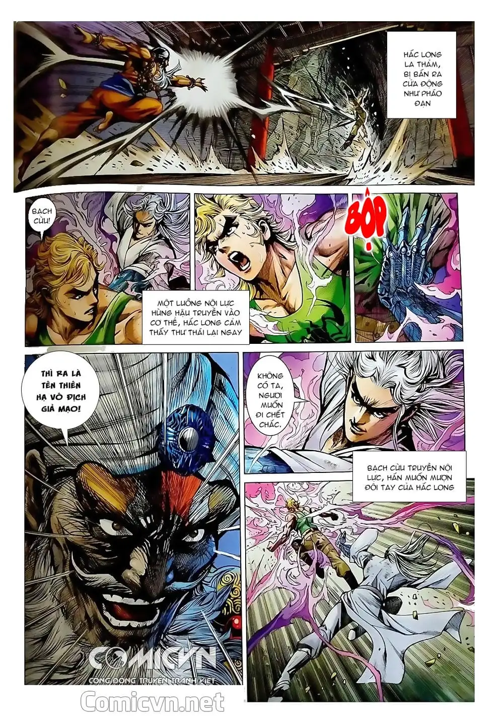 Truyện Tranh Tân Tác Long Hổ Môn trang 4