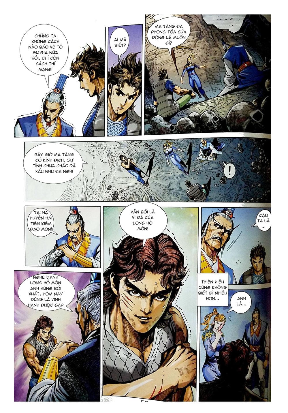 Truyện Tranh Tân Tác Long Hổ Môn trang 4