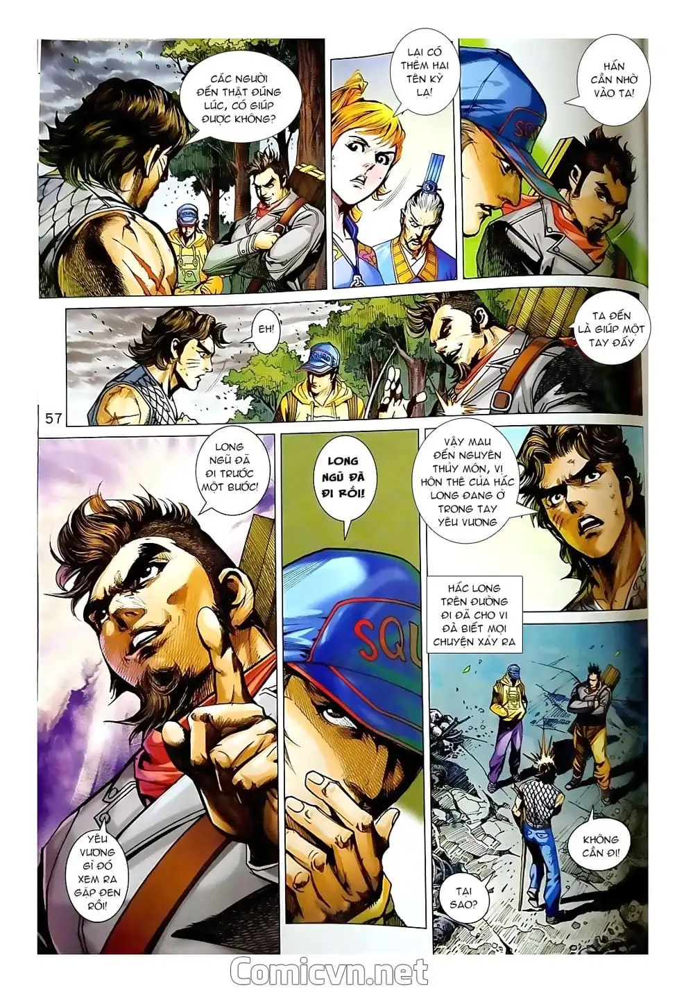 Truyện Tranh Tân Tác Long Hổ Môn trang 4