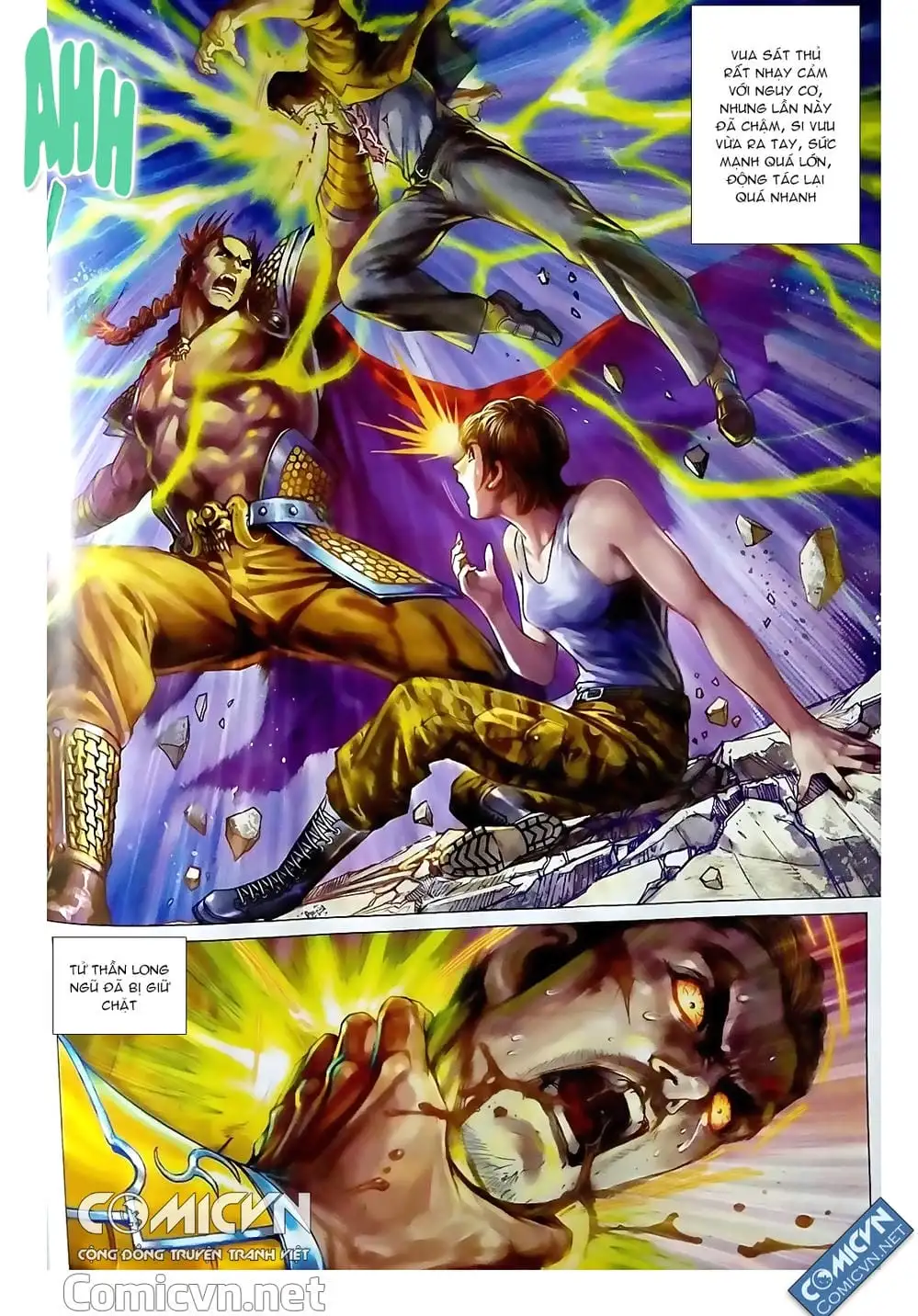 Truyện Tranh Tân Tác Long Hổ Môn trang 4