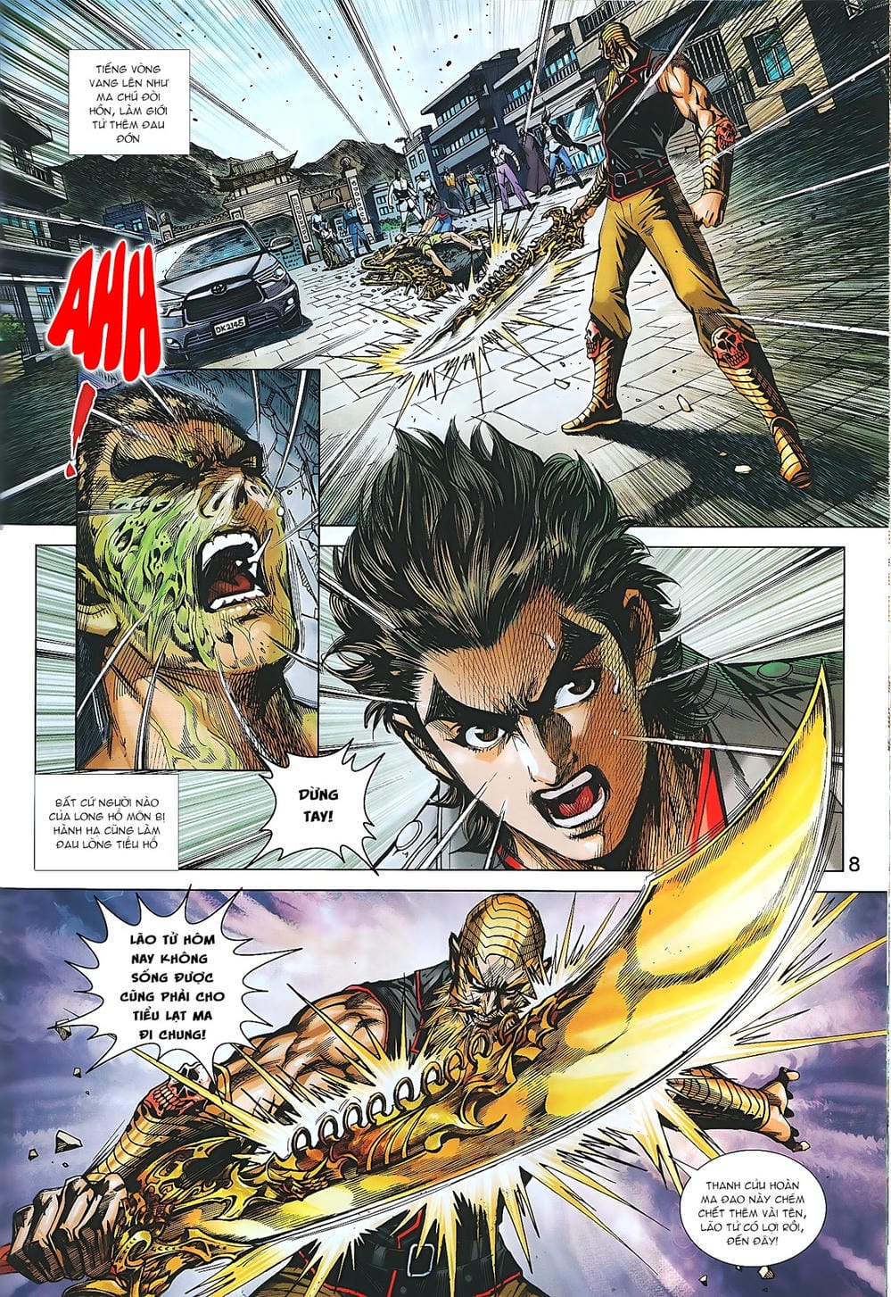 Truyện Tranh Tân Tác Long Hổ Môn trang 4