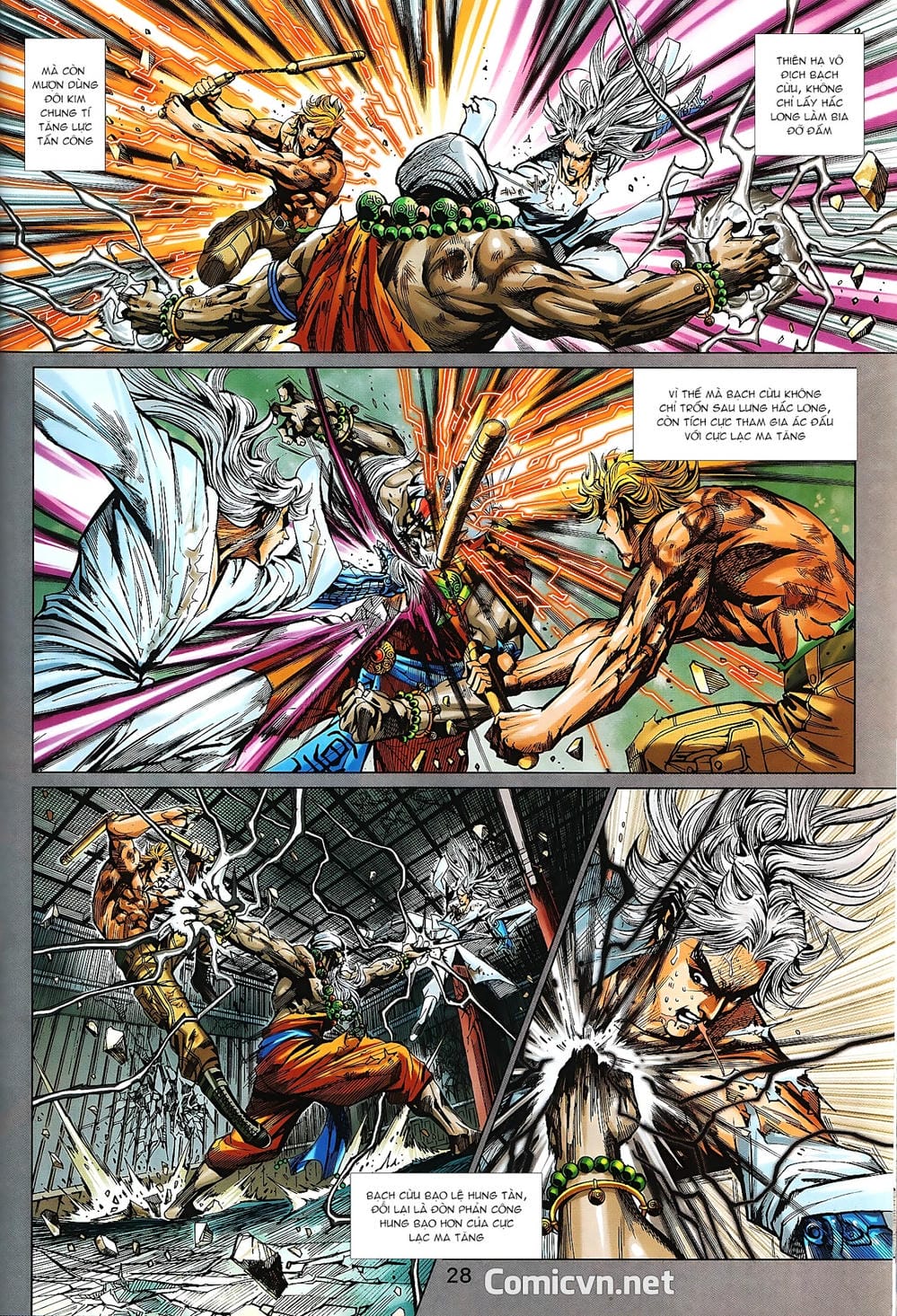 Truyện Tranh Tân Tác Long Hổ Môn trang 4