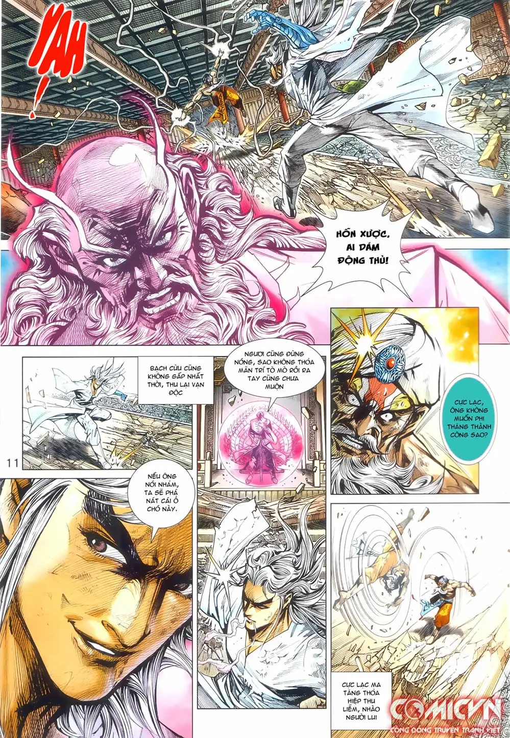 Truyện Tranh Tân Tác Long Hổ Môn trang 4