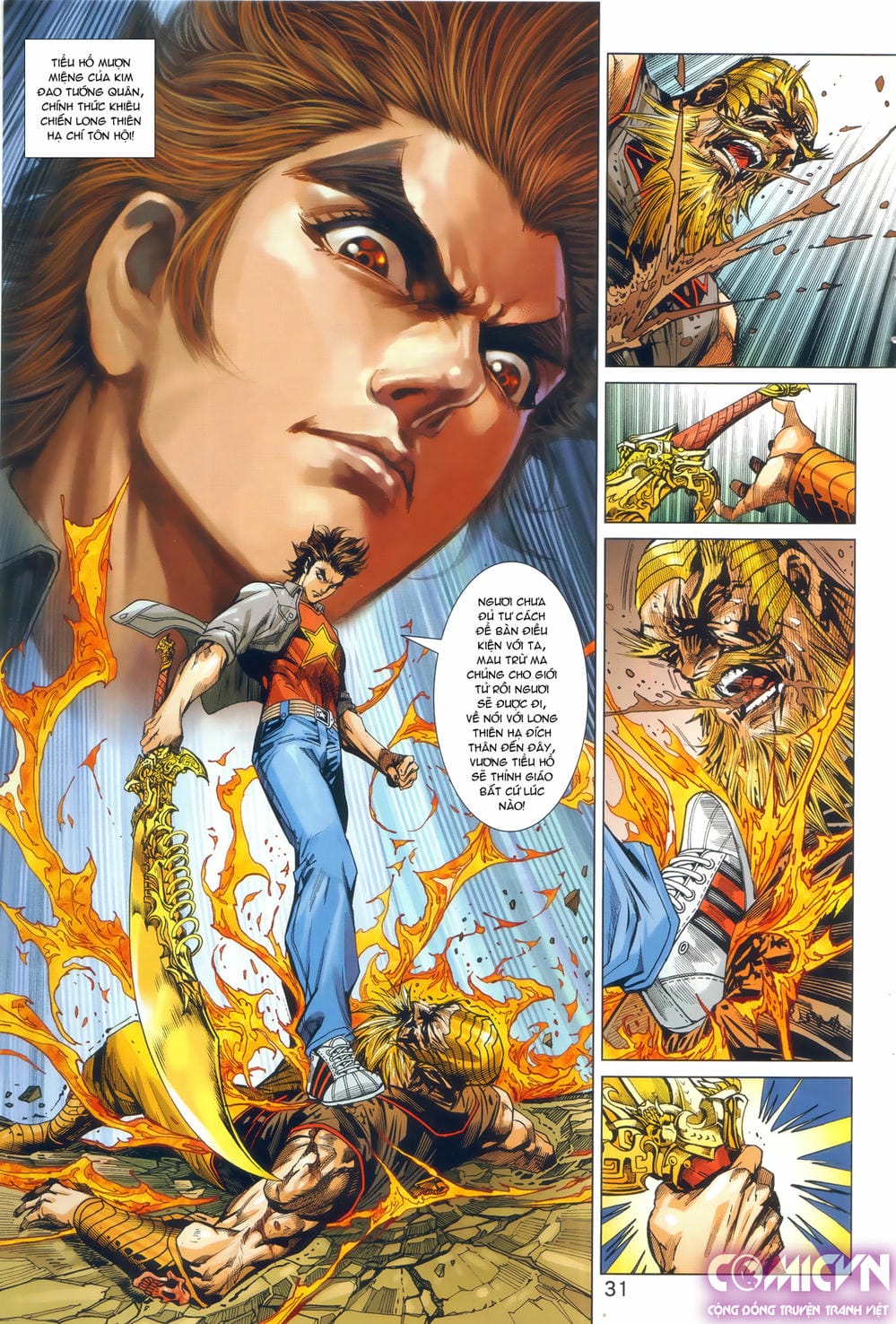 Truyện Tranh Tân Tác Long Hổ Môn trang 4