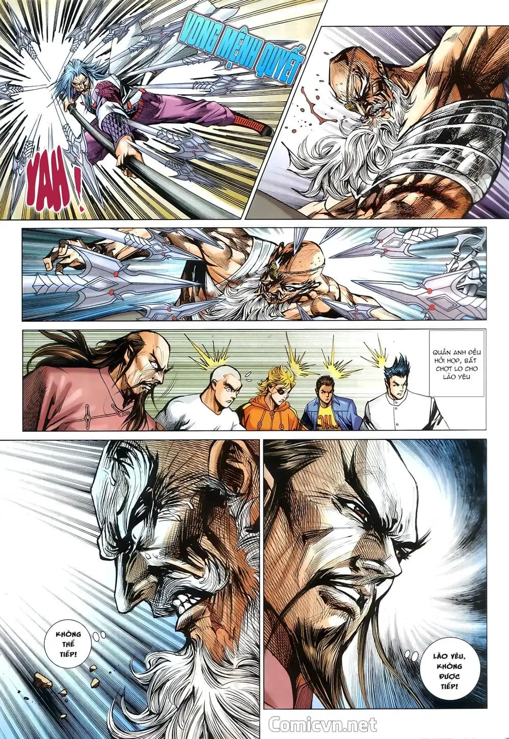 Truyện Tranh Tân Tác Long Hổ Môn trang 4