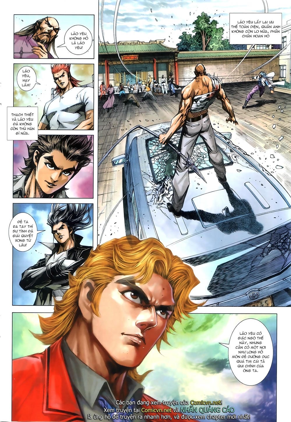 Truyện Tranh Tân Tác Long Hổ Môn trang 4