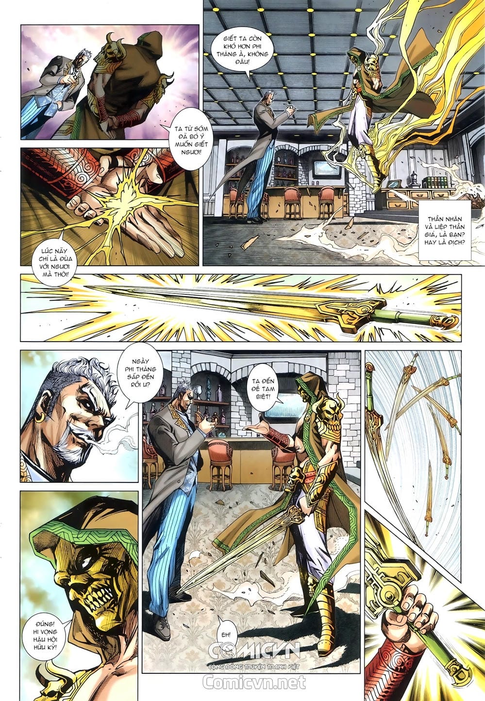 Truyện Tranh Tân Tác Long Hổ Môn trang 4