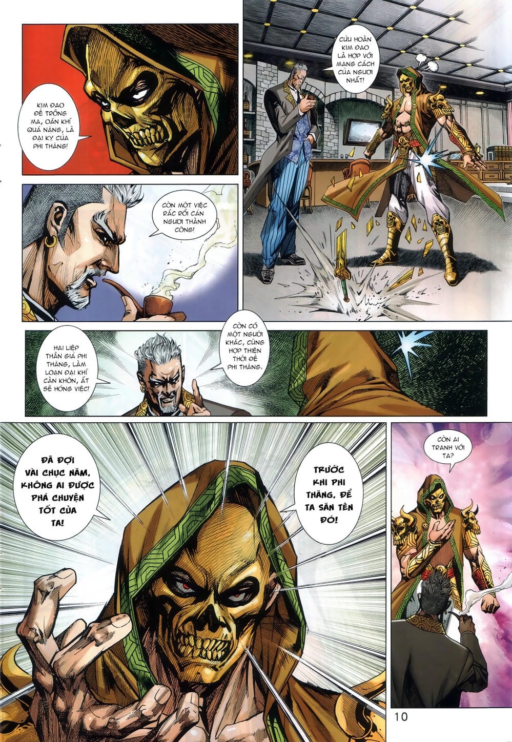 Truyện Tranh Tân Tác Long Hổ Môn trang 4