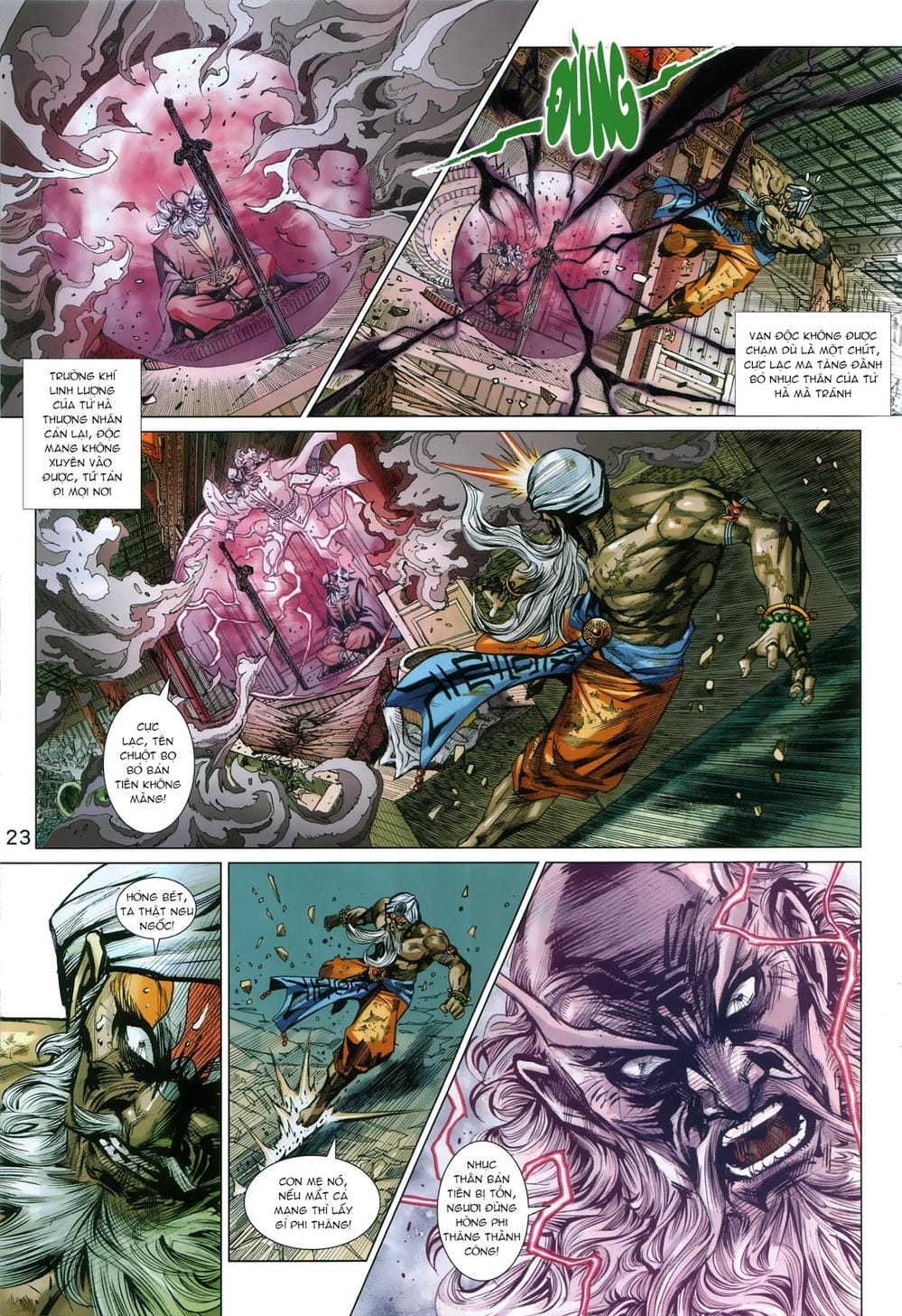 Truyện Tranh Tân Tác Long Hổ Môn trang 4