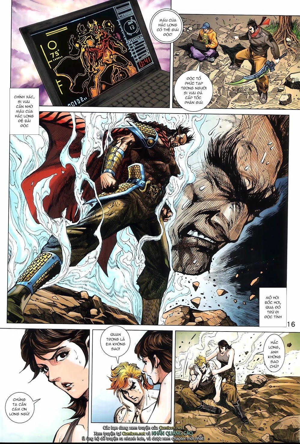 Truyện Tranh Tân Tác Long Hổ Môn trang 4