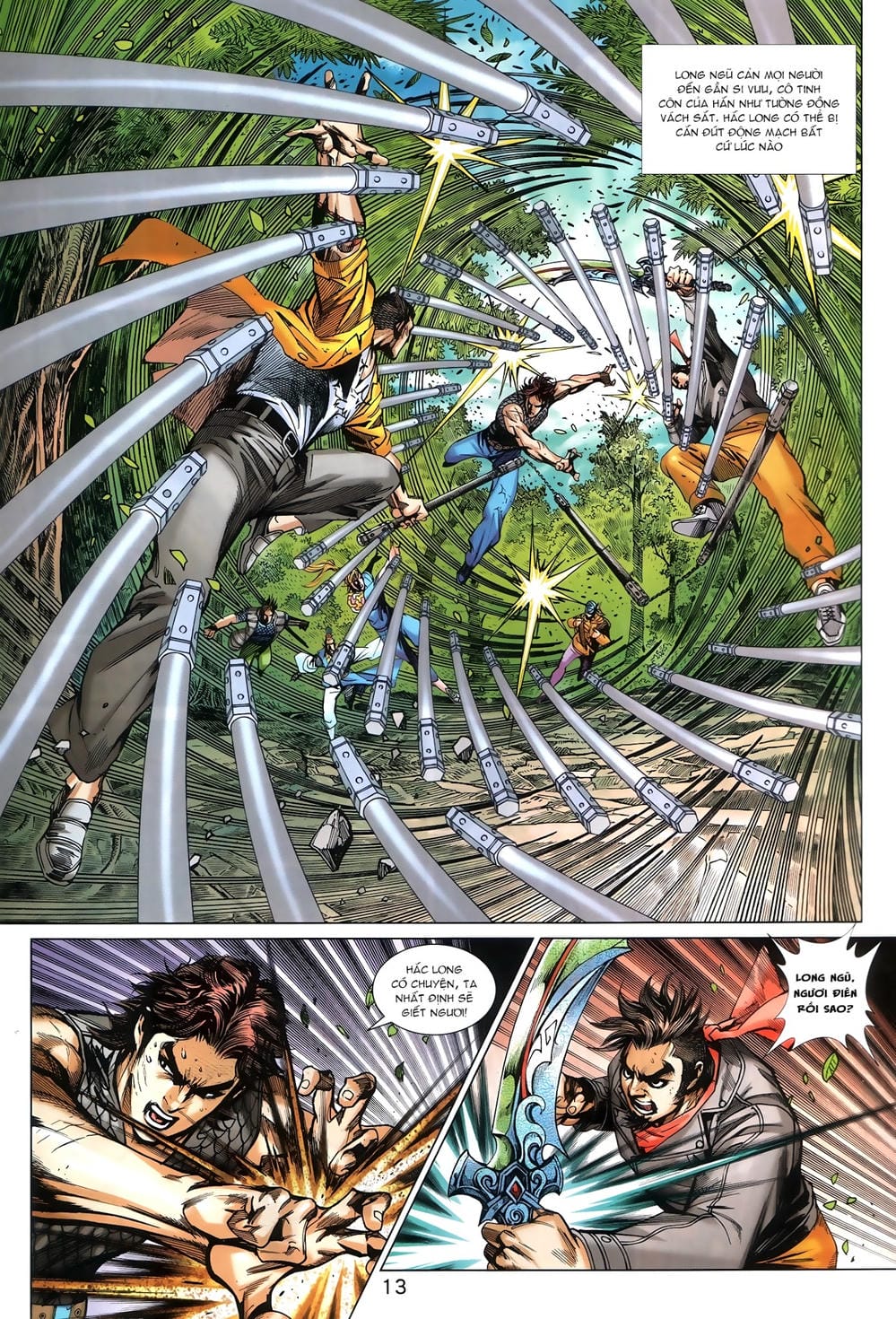 Truyện Tranh Tân Tác Long Hổ Môn trang 4